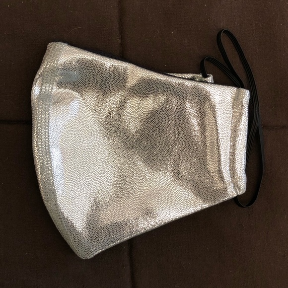 (3 for $15) Silver Reusable Mask - Picture 2 of 7